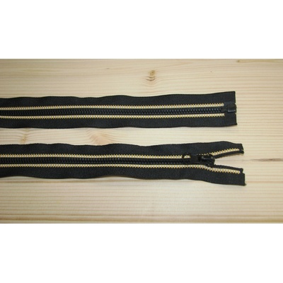 Zips ozdobný 75 cm deliteľný