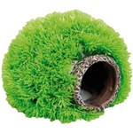 FLAMINGO Decoration Green Cave - декорация тревна топка с пещера 16 х 14 х 11 см, Белгия - 406455