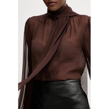 Retrofete Копринена риза Retrofete Hasli (HL25.10953)