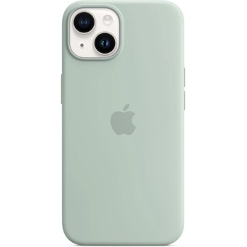 Image 1 of Apple Оригинален гръб Apple за iPhone 14 Silicone Case with MagSafe - Succulent