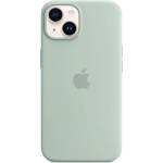 Apple Оригинален гръб Apple за iPhone 14 Silicone Case with MagSafe - Succulent