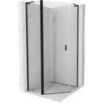 Mexen Mist L петстенна душ кабина 100 x 100 cm, прозрачна, черна - 8A8L-100-100-70-00 (8A8L-100-100-70-00)