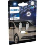 Philips Крушка, LED, светлини на регистрационния номер PHILIPS W5W, 12V, 0, 74W, 6500K, 56lm, 2 бр