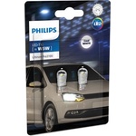 Philips Крушка, LED, светлини на регистрационния номер PHILIPS W5W, 12V, 0, 74W, 6500K, 56lm, 2 бр