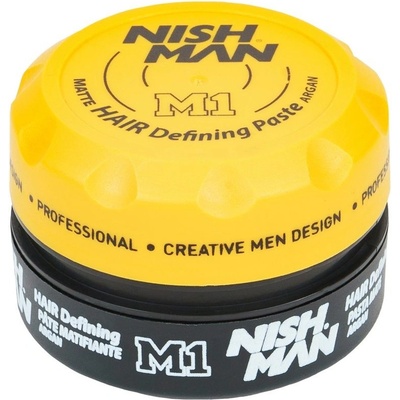 Nish Man Matte Paste Argan matná pasta na vlasy 100 ml