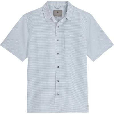 Royal Robbins Мъжка риза с копчета Royal Robbins Desert Pucker Dry S/S Shirt - Misty Blue (033-3226-0311)