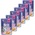 Brit Капсула BRIT Premium Cat Пиле в желе 6 x 85 г