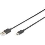 ASSMANN Високоскоростен 2.0 usb тип a - usb тип-c кабел 1, 8 м ak-300154-018-s (ak-300154-018-s)
