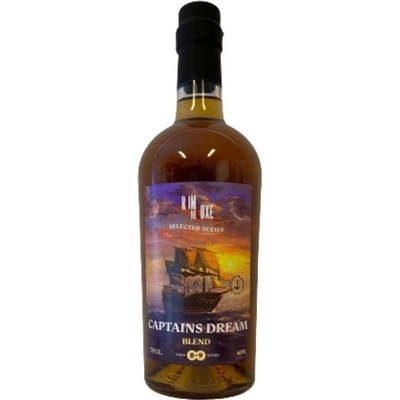 Rom De Luxe Captains Dream LE 8y 40% 0,7 l (holá láhev)