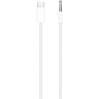 Apple Аудиокабел APPLE 3, 5 мм жак - Type-C, 120 см, FEHÉR MDV84ZM/A (MDV84ZM/A)