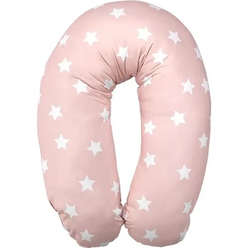 Lorelli ВЪЗГЛАВНИЦА ЗА КЪРМЕНЕ РАНФОРС ЗВЕЗДИ pale blush (20810063502)