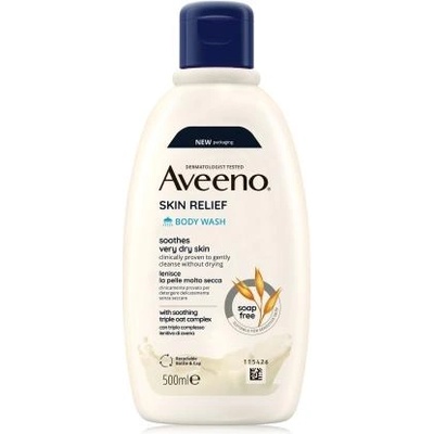Aveeno Skin Relief Body Wash успокояващ и хидратиращ душ гел за много суха кожа 500 ml унисекс