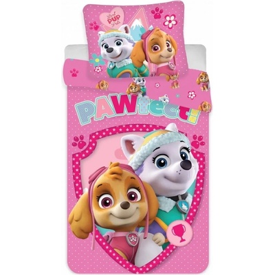 Brandmac obliečky Paw Patrol Pawfect 7116 40x60 cm 100x135 cm