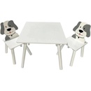 bHome Dětský stůl s židlemi Pejsek