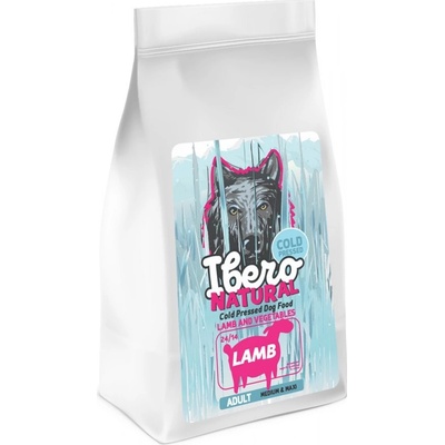 Ibero Cold Pressed Dog adult medium & maxi lamb 2 x 12 kg