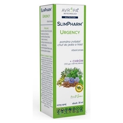 AVROPA SlimPharm Urgency ústní sprej 30 ml