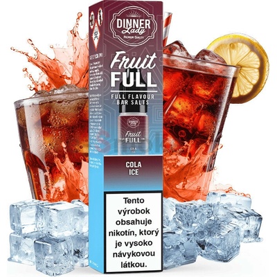 Dinner Lady Bar Salt Cola Ice 10 ml 20 mg