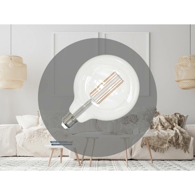 Nedes LED Žiarovka FILAMENT G125 E27/18W/230V 3000K ND3779