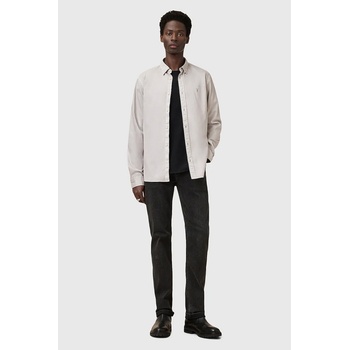 AllSaints Памучна риза AllSaints HAWTHORNE LS SHIRT (M150SB)