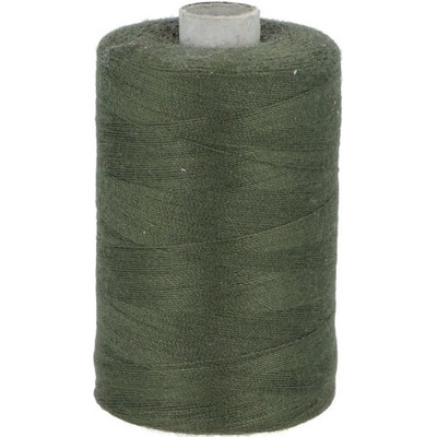 Prima-obchod Polyesterové nitě návin 900 m PES 40/2, barva 327 khaki tmavá