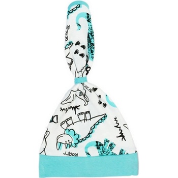 Nicol bavlnená čiapočka šatka Dinosaur