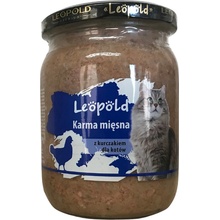 Leopold mäsové krmivo s kuracím mäsom pre mačky 500 g