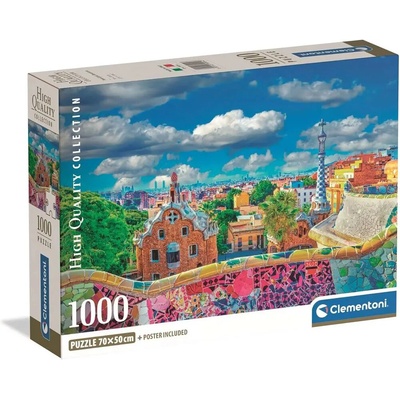 CLEMENTONI Park Güell Barcelona 1000 dílků