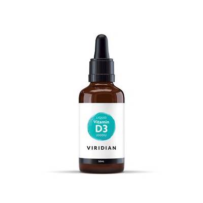 Viridian nutrition Liquid Vitamin D3 2000IU 50ml SK