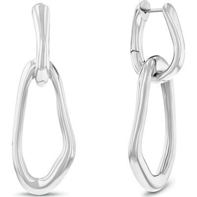 Calvin Klein Visací náušnice z oceli 2v1 Statement Links 35000749