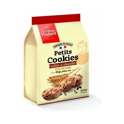 La Mére Poulard Tradition Sachet Cookies with chocolate chips sáček 200 g
