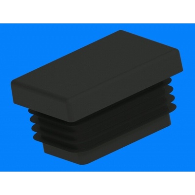 Zátka do jeklů 80x60x1,5-3,5 černá - 557806069903