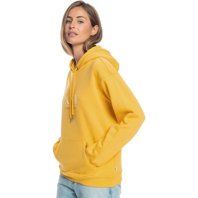 Roxy Surf Stoked Hoodie Brushed B yolk yellow