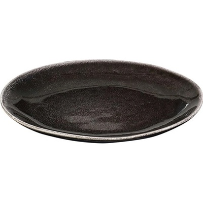 Broste Dezertní talíř NORDIC COAL 20cm černý