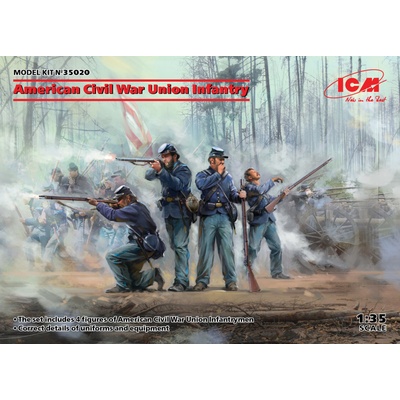 ICM American Civil War Union Infantry 1:35