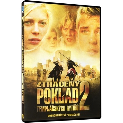ztracený poklad templářských rytířů 2 DVD