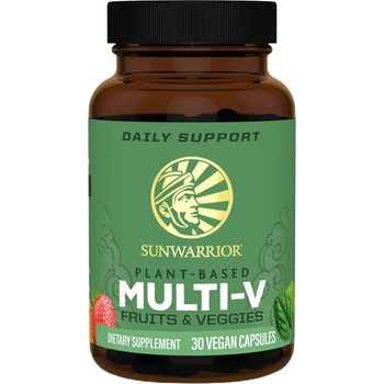 Sunwarrior Daily Multi-V | Plant-Based from Fruits & Veggies [30 капсули]