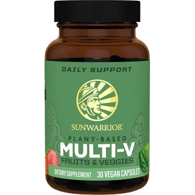 Sunwarrior Daily Multi-V | Plant-Based from Fruits & Veggies [30 капсули]