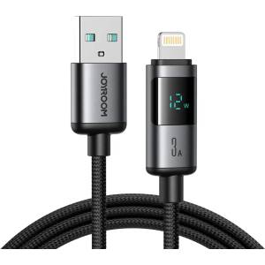 JOYROOM S-A16 Pro Prism Series 3A USB-A - Lightning кабел с дисплей 1 (S-A16 Pro)
