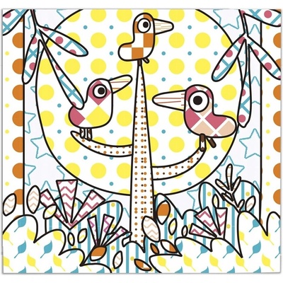 Tookyland Malování vodou Zahrada 24 omalovánek