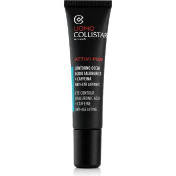 Image 1 of Collistar Uomo Attivi Puri Eye Contour Hyaluronic Acid + Caffeine Anti-Age Lifting 15 ml