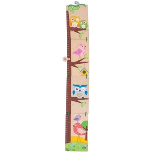 Bigjigs Toys - Дървен метър за стена - Птици