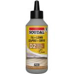 Soudal D2 - супербързо лепило за дърво 0.25л (6247)