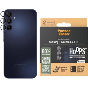 Panzer Стъклен Протектор за камера PanzerGlass за Samsung Galaxy A16, A16 5G, Hoops, Прозрачен