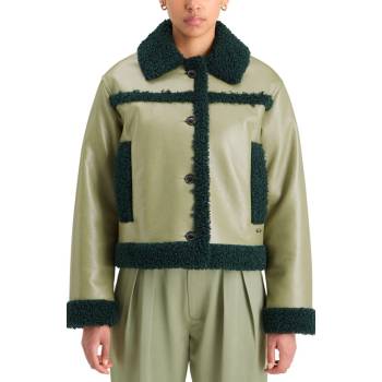 Scotch & Soda Кожено яке за жени Scotch & Soda | Zelen | ЖЕНИ | S