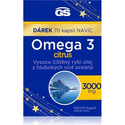 GS OMEGA 3 CITRUS 2024 100+70 kapsúl