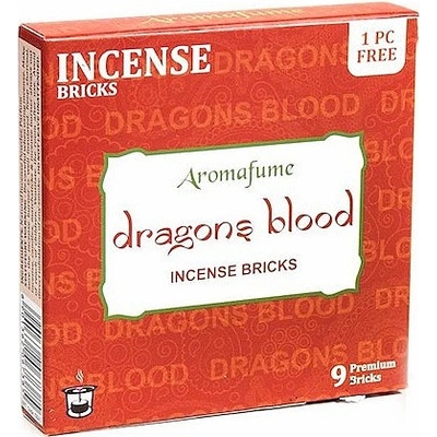 Nefertitis Vonné cihličky Aromafume Dragons Blood 40 g 9 ks