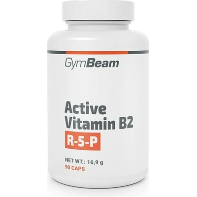 GymBeam Aktívny vitamín B2 R-5-P 90 kapsúl