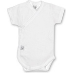 Bimbidreams Бебешко боди с къс ръкав Bimbidreams - Primera Puesta, 0-1 м, White (8499000911003) - ozone