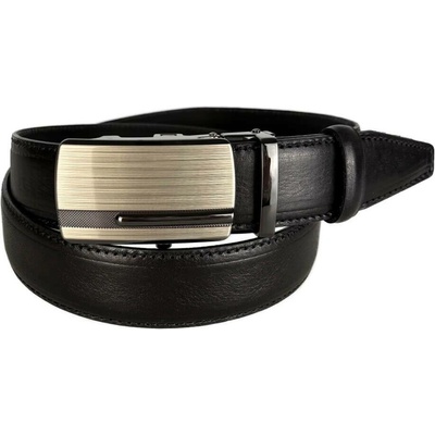 Penny Belts Kožený opasek 35-051-Z5-60 černý