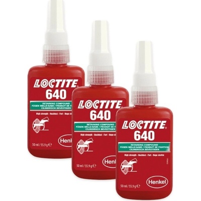 Loctite 640 upevňovanie 50 ml 3 ks